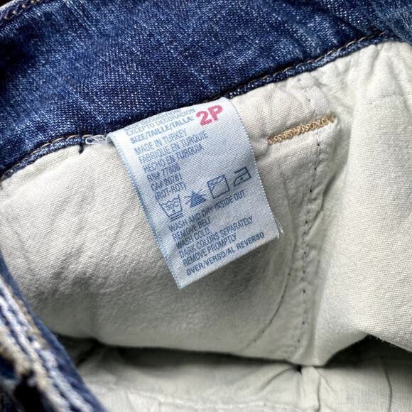 Tommy Hilfiger Denim Skirt - Size 00 Petite - Wardrobe Staple - Picture 11 of 12